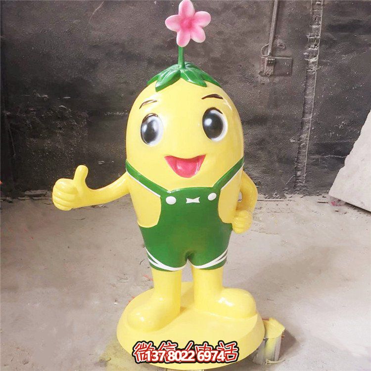 玻璃鋼卡通人物雕塑，給幼兒園創意擺放
