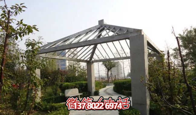 花崗巖石雕涼亭，點綴精彩的戶外空間