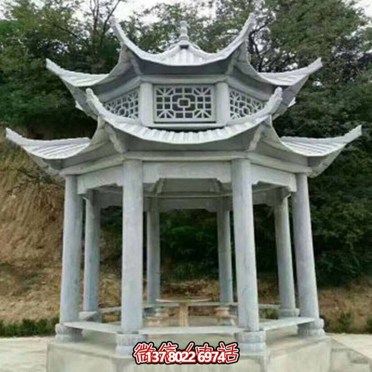 石亭子，為您的戶外休閑景區添彩