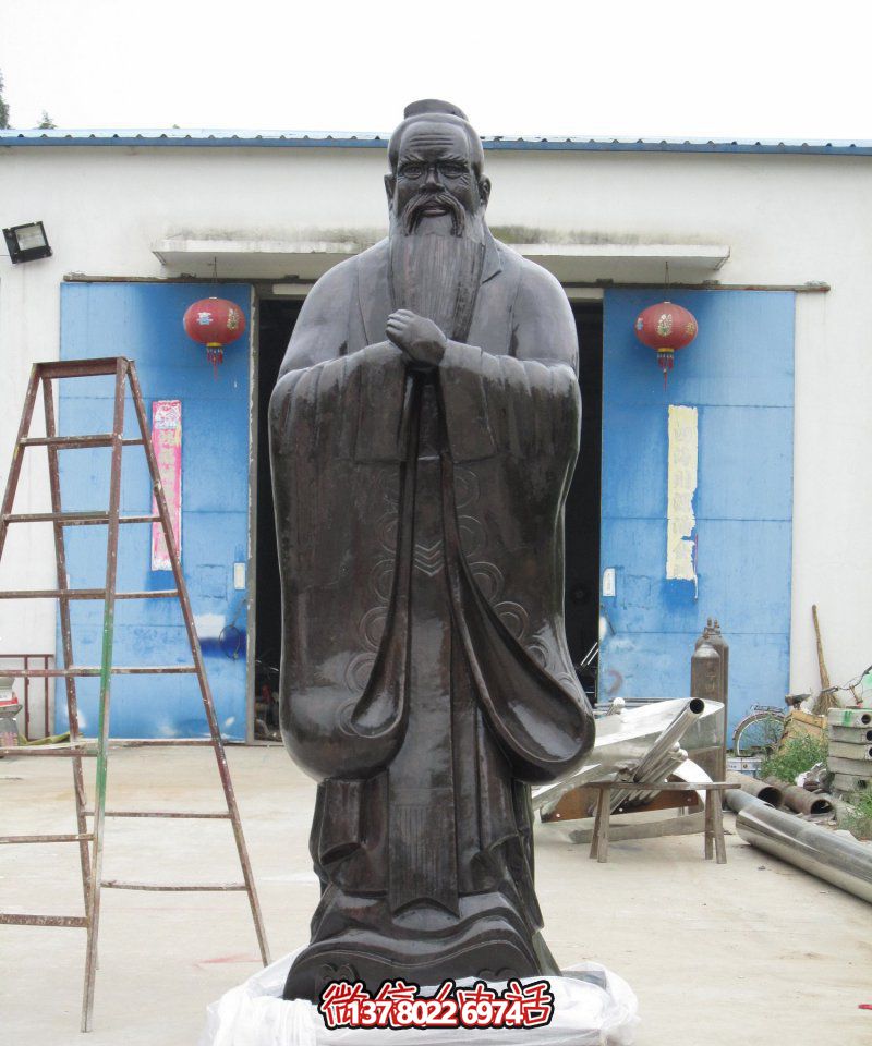 走進古典文化，探索老子青銅雕塑之美