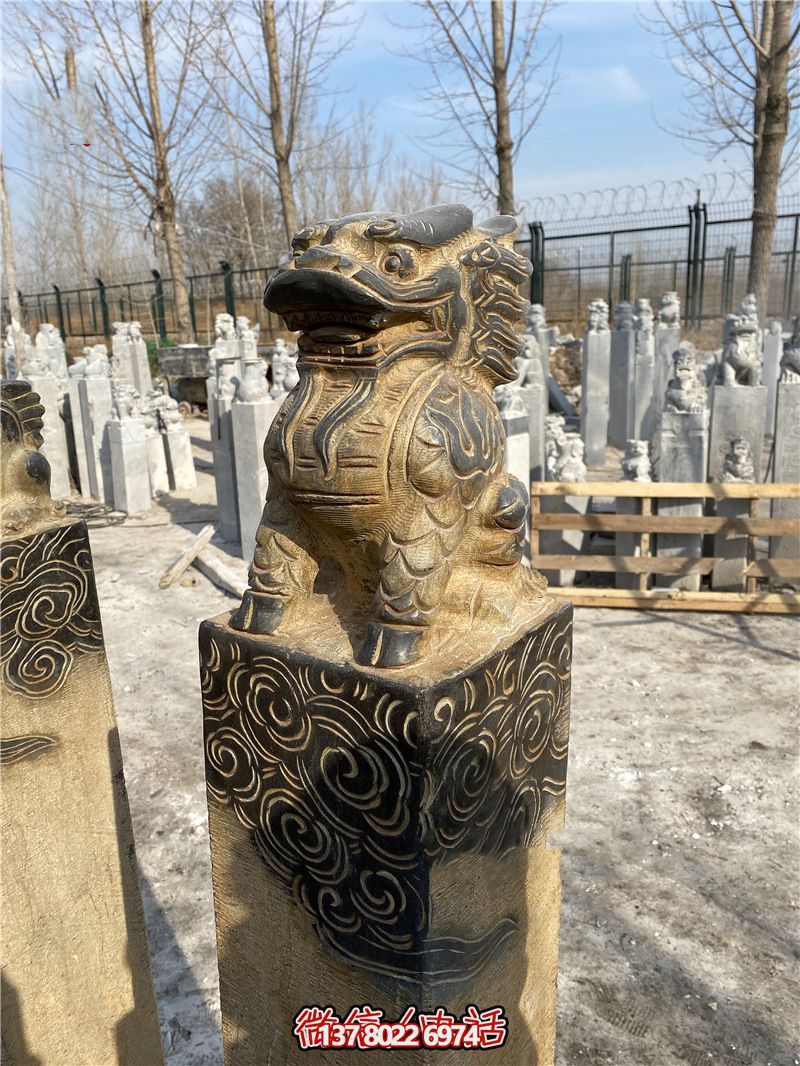 傳統(tǒng)風格古典庭院——祥云環(huán)繞、大理石拴馬柱 傳統(tǒng)風格古典庭院——祥云環(huán)繞、大理石拴馬柱