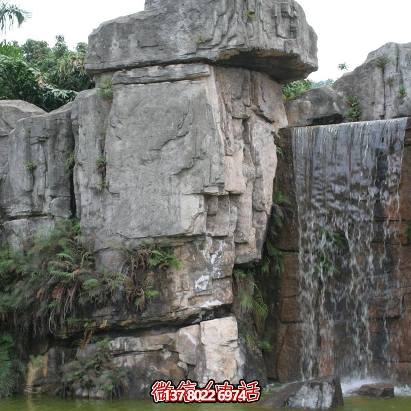 百花爭(zhēng)艷,景致美妙——游覽石假山景觀 百花爭(zhēng)艷,景致美妙——游覽石假山景觀