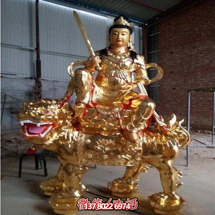 文姝普賢玻璃鋼雕塑，為景區和寺廟增添大型藝術裝置